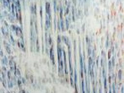 Water dance I 160x80 cm